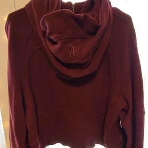 Lululemon oversized scuba 1/2 zip